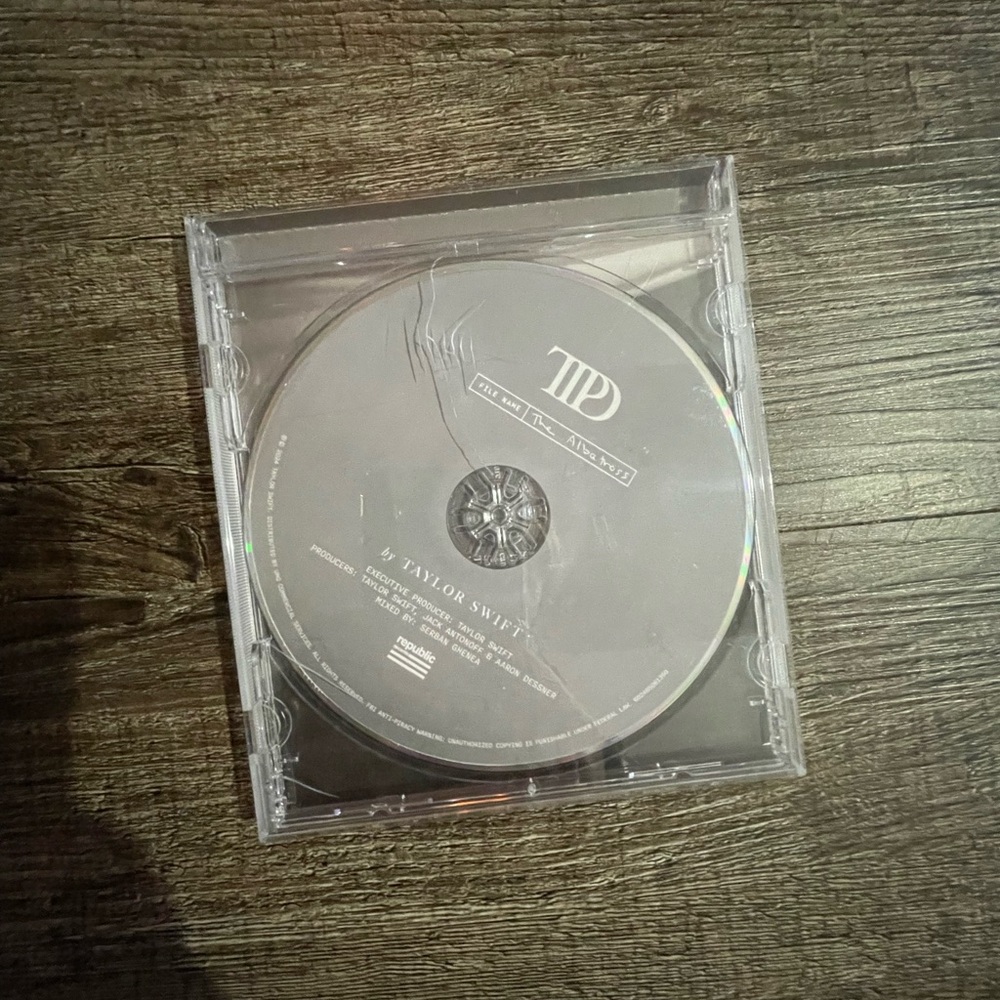 Taylor Swift CD the tortured poets department